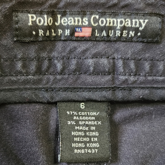 Polo Jean's Company Ralph Lauren Capri pedal pushers size 6. - Picture 3 of 14